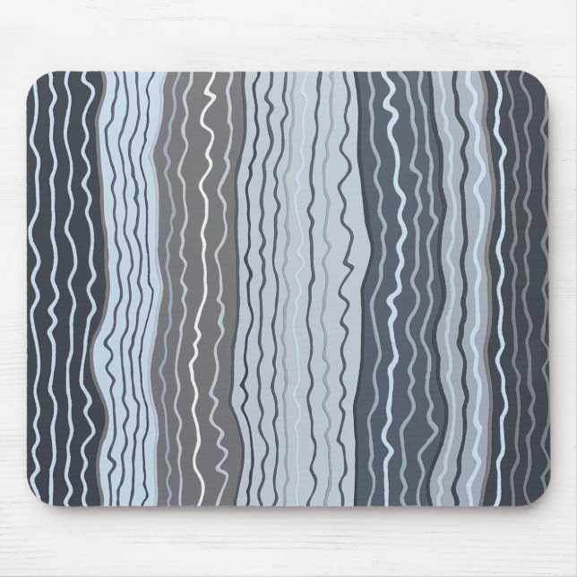 Modern Squiggles 5 Mousepad (Frente)