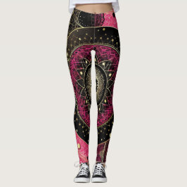 Modern Sundial & Planetary Leggings