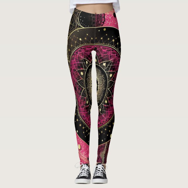 Modern Sundial & Planetary Leggings (Frente)