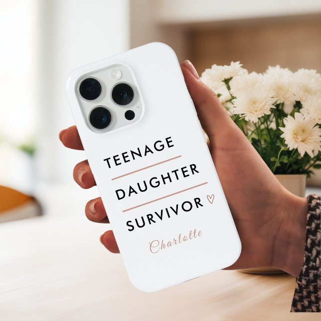 Modern Teen Daughter Survivor Personalized (Criador carregado)