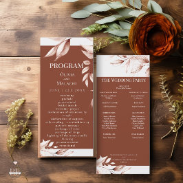 Modern Terracotta - Folhagem Escrita