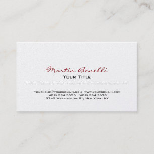 Modern Trendy Cartão de visita