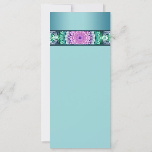 Modern Water Lily mandala (Frente)