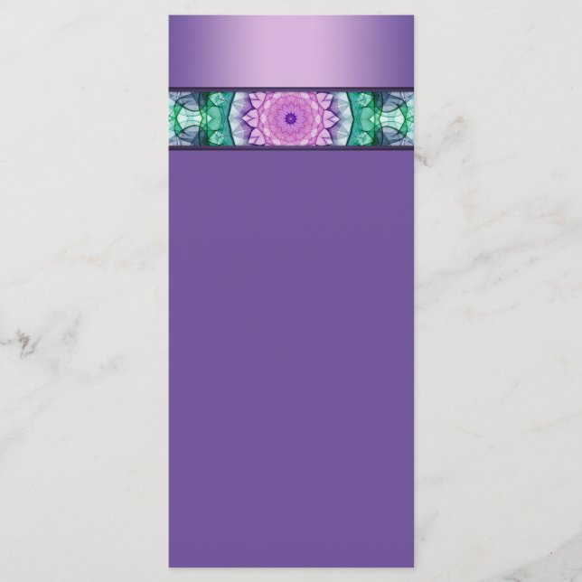 Modern Water Lily mandala (Frente)