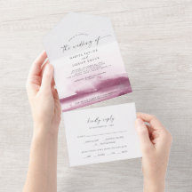 Modern Watercolor | Casamento Vermelho