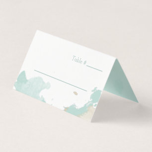 Modern Watercolor Espalha Casamento