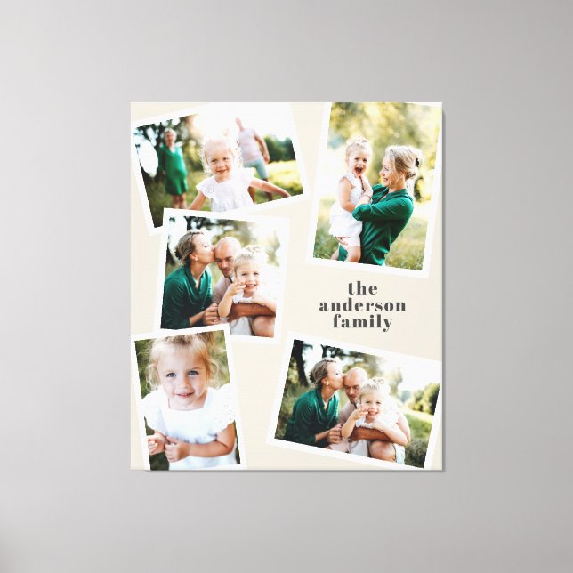 Moderna decoração natural da família multifotograf (Frente)