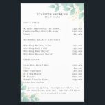 Moderner, Weiss-Grün Leafy Flyer<br><div class="desc">Moderner,  grüner Schicht in Weiß,  Grün. Bearbeiten Sie Ihr Produkt in wenigen Minuten durch Hinzufügen Ihrer Daten. Sie können den Schriftart/die Farbe/Position durch "weitere Personalisierung" ändern.</div>