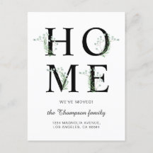 Modernidade Verde Novo Lar Mudamos Anúncio de Muda