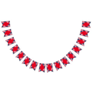 Moderno 4º lugar da bandeira Americana Patriótica 