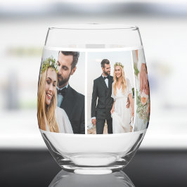 moderno 5 Foto Collage Weding Keepsasak