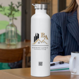 Moderno Adicione Seu Próprio Logotipo Profissional