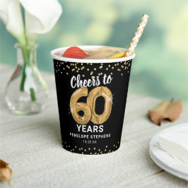 Moderno alegria a 60 anos de Festa de aniversário