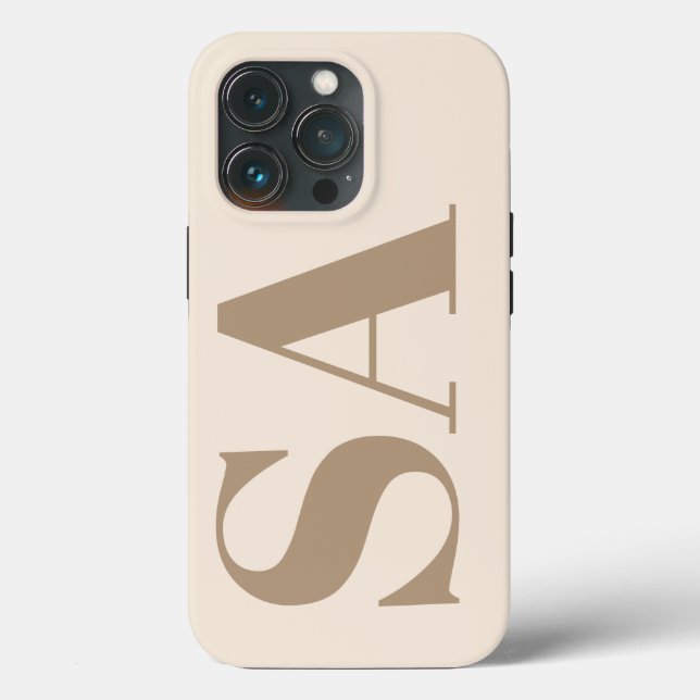 Moderno Antique White com Estojo Monograma Case-Ma (Verso)
