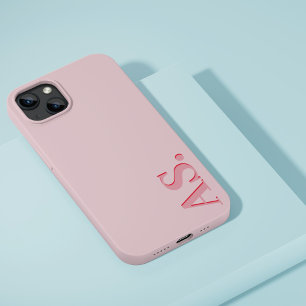 Moderno bebê cor-de-rosa inicial mínimo contemporâ