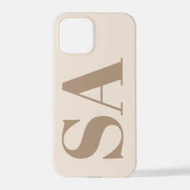 Moderno Case-Mate Antigo Branco com Monograma