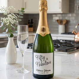 Moderno Cinquenta e Fabuloso Aniversário de 50 Ano