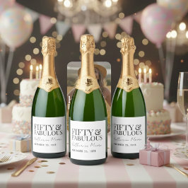 Moderno Cinquenta e Fabuloso Aniversário de 50 ano