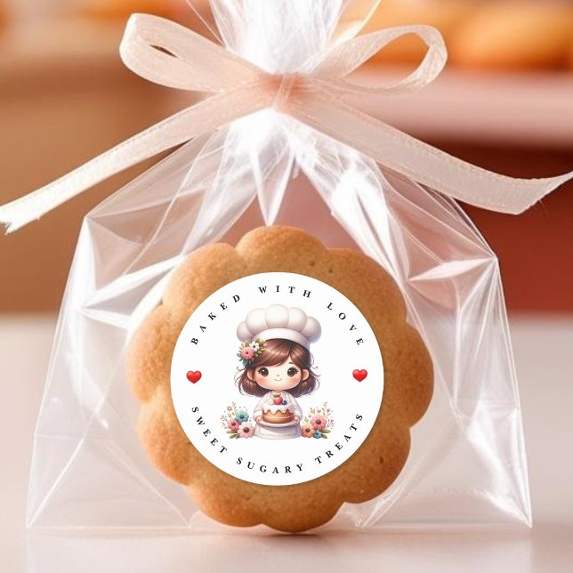 Moderno cozido com adesivo de padaria (Criador carregado)