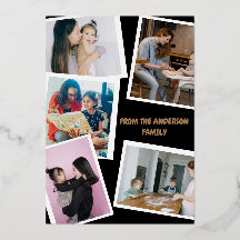 Moderno Dia dos Namorados de 5 Fotos para Família 