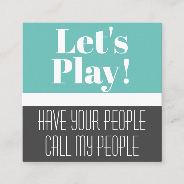 Moderno do Cartão de Reprodução de Criança (Frente)