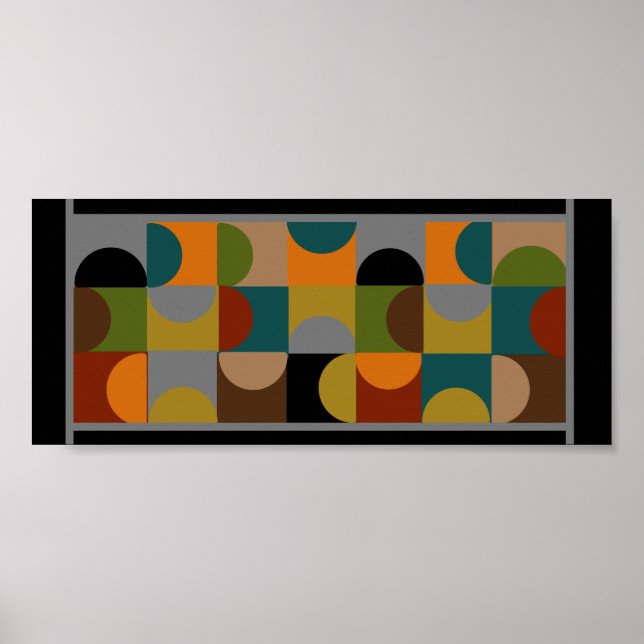 Moderno do Médio do século poster (Frente)