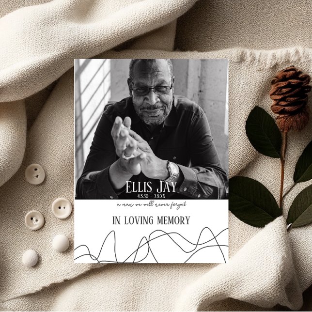 Moderno | Elegante | Guarda-costas | Cartão de Ora (Criador carregado)