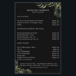 Moderno, Greenery Flyer<br><div class="desc">Camada verde moderna em preto,  branco,  verde,  ouro.Edite o seu produto em minutos adicionando os seus dados. Você pode alterar a fonte/cor/posição "personalizar ainda mais".</div>