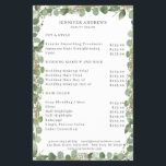 Moderno, Greenery Flyer<br><div class="desc">Camada verde moderna em cinzas pretas,  branco,  verde,  ouro azul.Edite seu produto em minutos adicionando seus dados. Você pode alterar a fonte/cor/posição "personalizar ainda mais".</div>