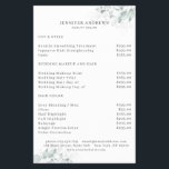 Moderno, Greenery Flyer<br><div class="desc">Camada verde moderna em cinzas pretas,  branco,  verde,  ouro azul.Edite seu produto em minutos adicionando seus dados. Você pode alterar a fonte/cor/posição "personalizar ainda mais".</div>