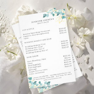 Moderno, Greenery Flyer