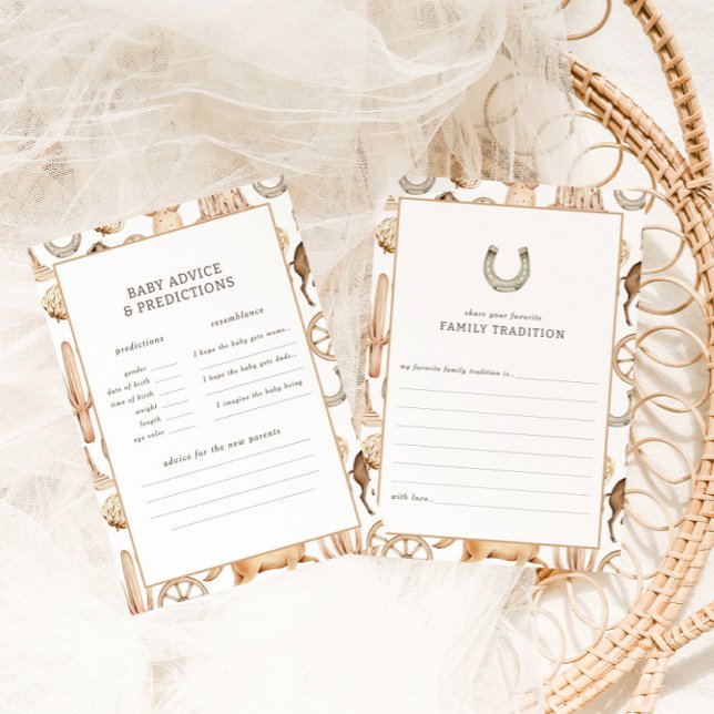 Moderno jogo de previsão do Chá de fraldas Rodeo O (Criador carregado)