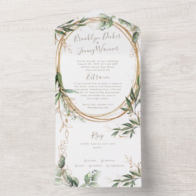 Moderno Light Moss Sage Greenery Eucalyptus Casame (Inside)