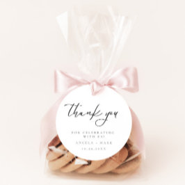 Moderno Minimalista Obrigado As Etiquetas De Favor