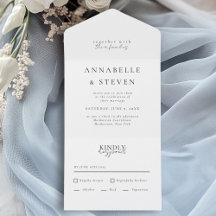 Moderno, Mínimo, Branco, Casamento