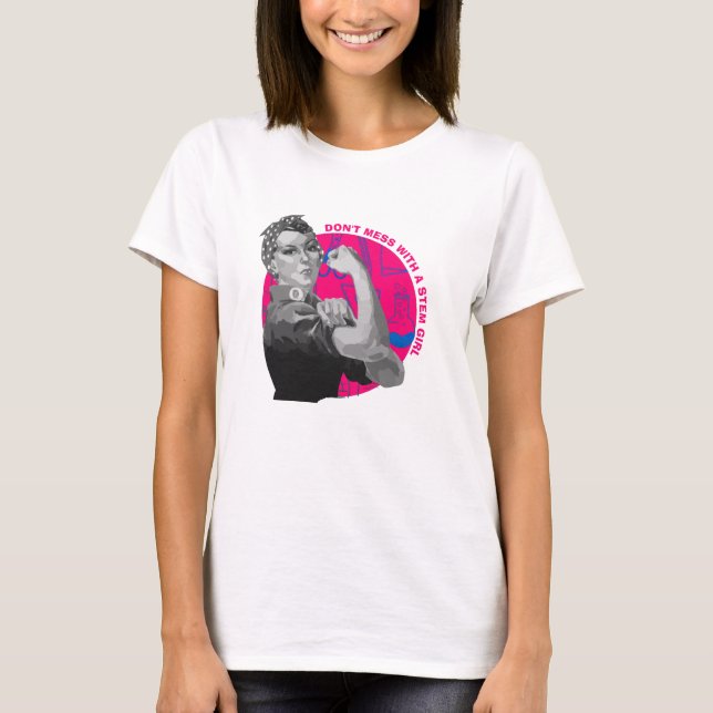 Moderno Não se meta com a camisa de T-Shirt (Frente)