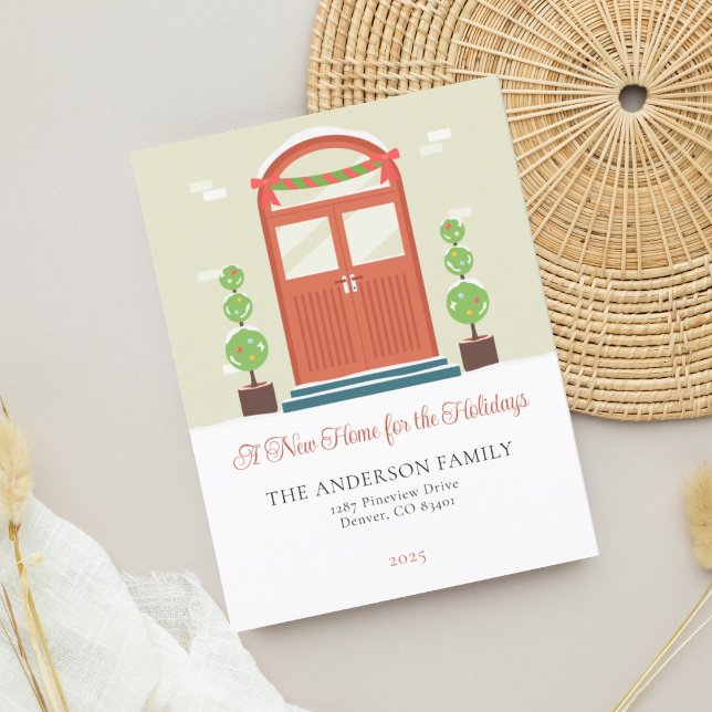 Moderno nosso novo anúncio de mudança de feriado r (Criador carregado)