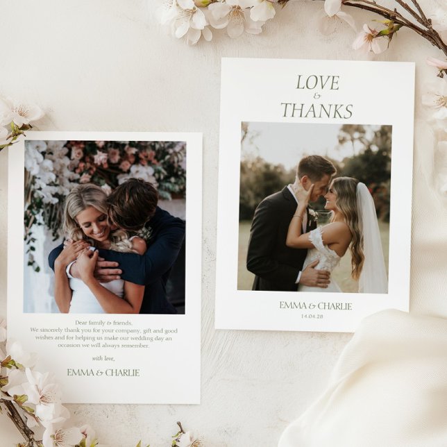 Moderno Roteiro de 2 Fotos de Amor e Agradecimento (Criador carregado)