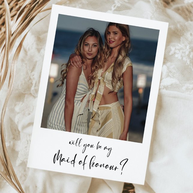 Moderno será meu cartão com fotos de madrinha de c (Criador carregado)