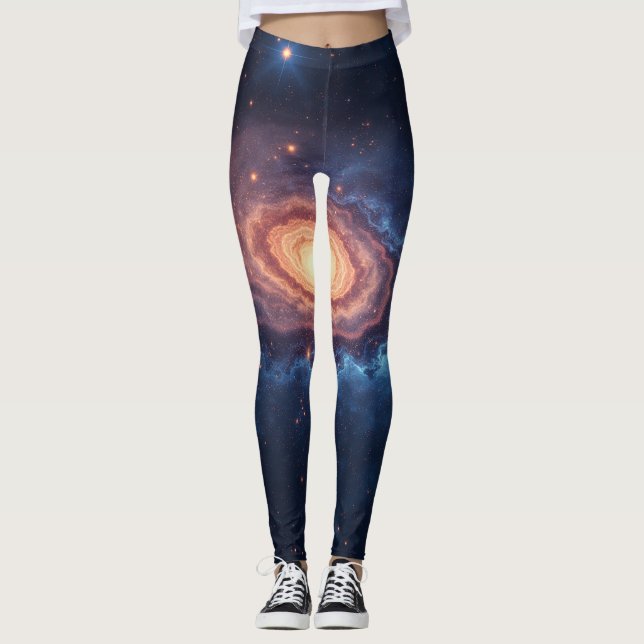 Moderno Simples : Leggings Legal do Rock Espacial  (Frente)