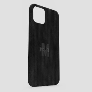 Moderno, Simples, Minimalista Preto Texturizado Mo