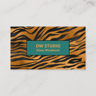 Moderno Whimsical Girly Cartão de visita