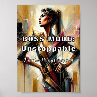 Modo Boss: Poster imbatível
