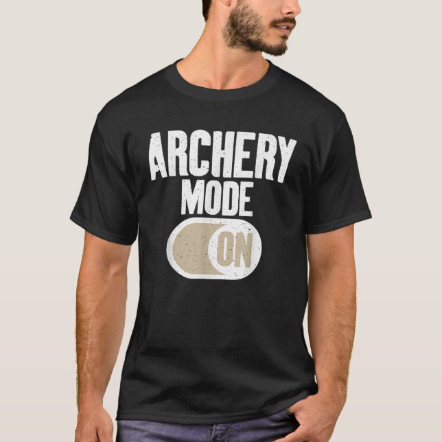 Modo De Arqueiro Na Camisa De Arranque De Arrasto (Frente)
