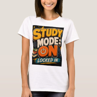 Modo de Estudo: ATIVADO Camisa Bloqueada | Camiset