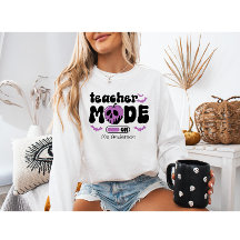 Modo De Professora Na Camiseta Personalizada Spook