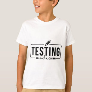 Modo De Teste De Camisa De Professores De Dia Em P