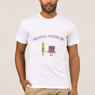Modo Escolar no T-Shirt