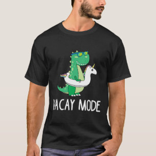 Modo Fago Dinossauro Bonito T Camisa Família Engra