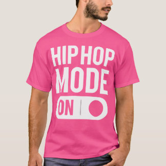 Modo Hip Hop Na Camisa Da Dança De Quebra De Hip F